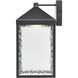 Aaron LED 17.75 inch Powder Coated Black Outdoor Wall Sconce